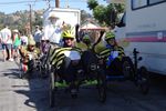 Staging for the Santa Paula Labor Day Parade